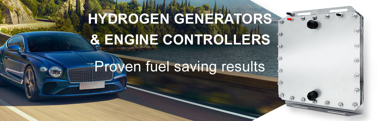 Automotive fuel saving equipment. Hydrogen generators and engine controllers for fuel economy